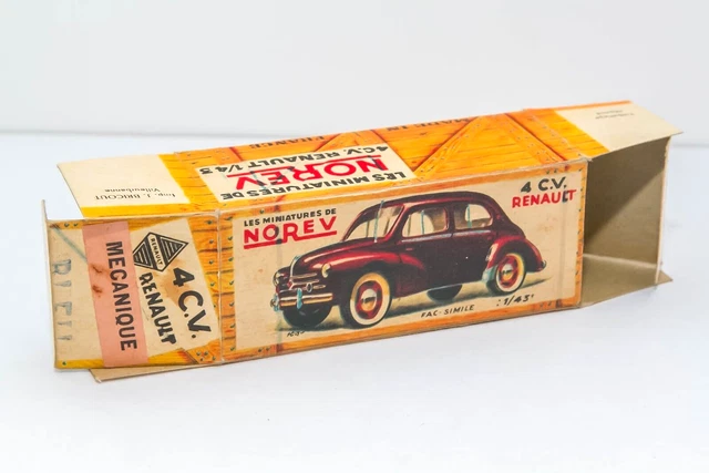 VOITURE MINIATURE DYNA Panhard Jaune Vintage Norev France B-9 no Dinky