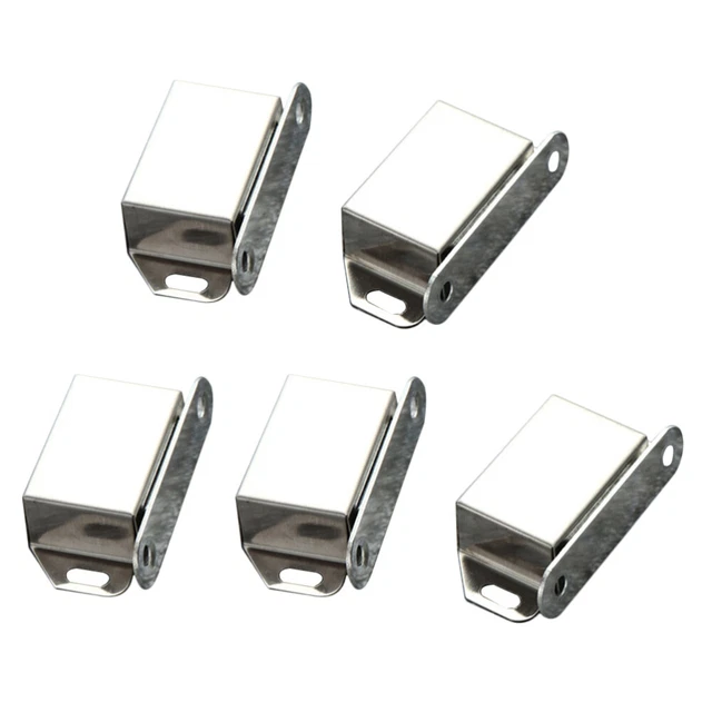 5 piezas tope magnético tope magnético tope de puerta imán fuerte acero inoxidable