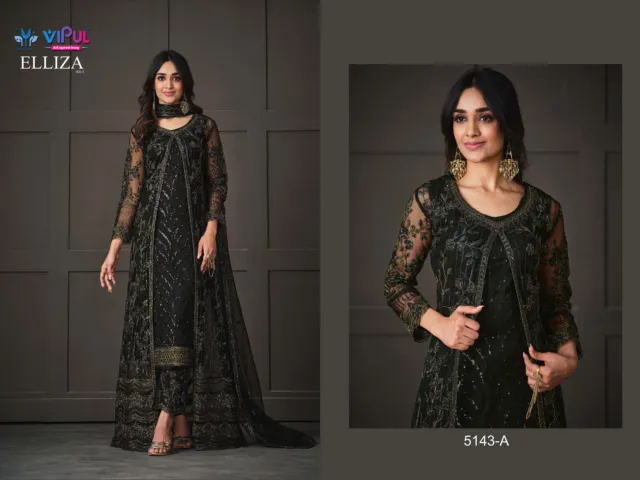 Embellished Net Black Lehenga Pakistani Party Dresses | Black lehenga,  Party dress, Designer dresses online