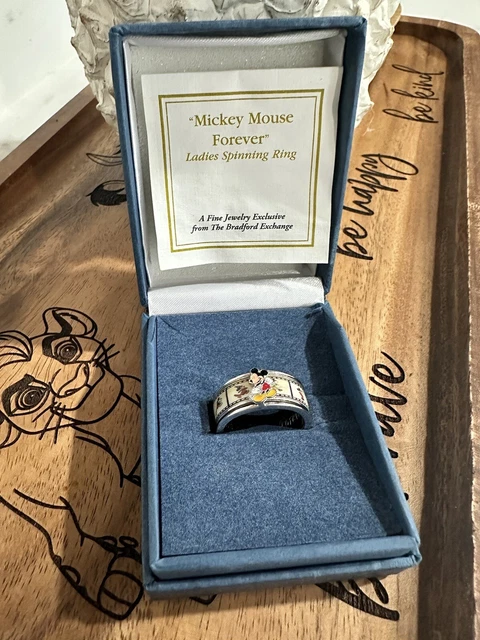 Bradford exchange sales disney rings