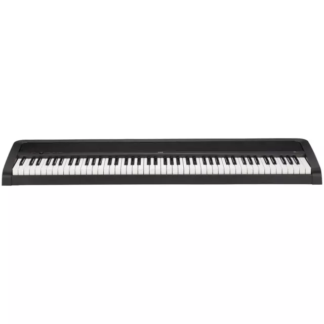 Korg B2 Digital Electric Natural Weighted Stage Concert Piano Black Wooden Stand 3