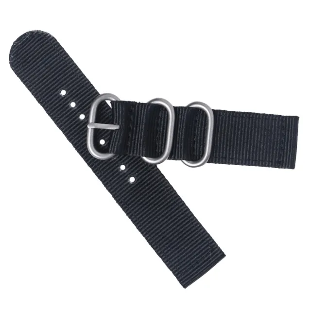 Cinturino per orologio da polso 18 mm cinturino in nylon con fibbia nylon cinturini per orologio uomo congelato