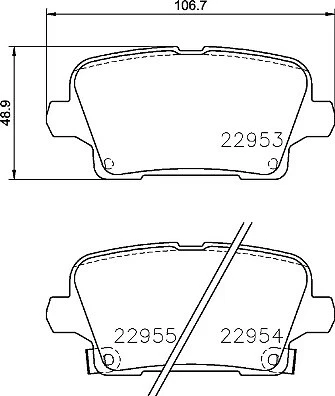 0014203583 Pinza Freno Posteriore Sinistra Per MERCEDES-BENZ CLK (BM 2 - Foto 4