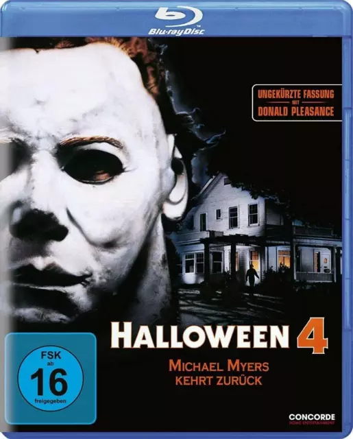 Halloween 4: The Return Of Michael Myers (1988) - Uncut - Blu-ray - New & Sealed