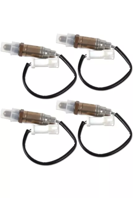 Set of 4 O2 Oxygen Sensor Front Rear Down/Upstream For Ford Mercury Mazda