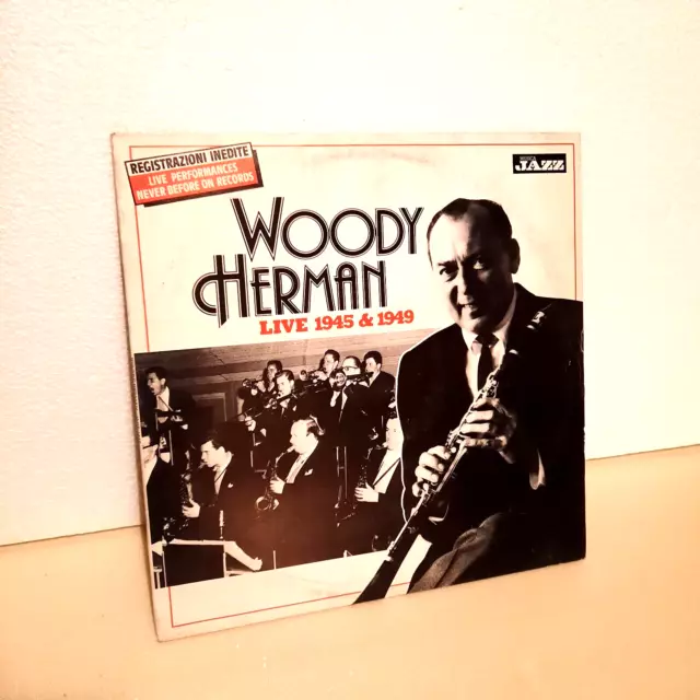 Woody Herman Live 1945 & 1949 LP 12 " 33 Giri 1985 Musik Jazz 2MJP 1027 Italy