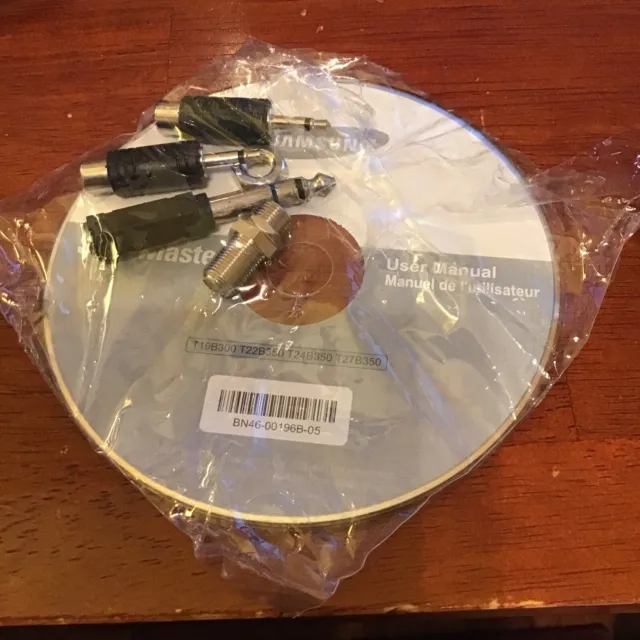 Samsung syncmaster user manual CD with jacks..never opened