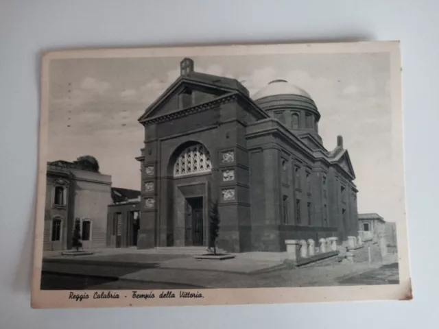 Cartolina "Reggio Calabria - Tempio Della Vittoria" Viaggiata (1936)