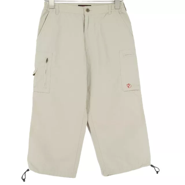 Fjallraven Beige Randonnée Camping Short Bermuda Décontracté Femmes Taille 36