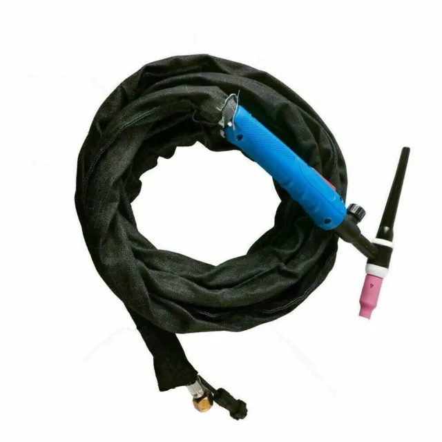 WP-17FV Tig Welding Torch Complete & Flexible Head Fit Air-Cooled Torch 10 Feet