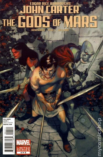 John Carter Gods of Mars #4 VF 2012 Stock Image