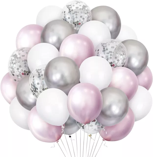 20 X Metallic Pearl BALLOONS Helium Ballon Quality Party Birthday Wedding Colour