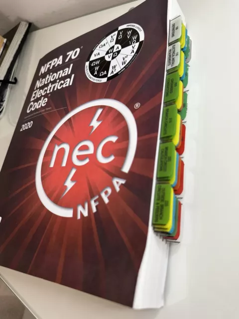 2020 NEC NFPA 70 National Electrical Code Book Pre-Tabs/BlackWhite Ohm’s Law NEW