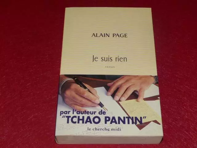 [BIBLIOTHEQUE H.& P-J.OSWALD] ALAIN PAGE / JE SUIS RIEN Signé ! 2003  EO Mai 68