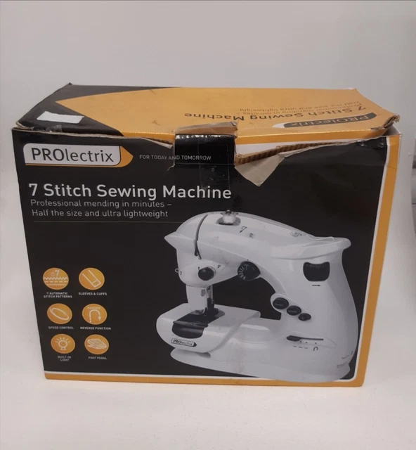 PROLECTRIX 7 STITCH Sewing Machine In Original Box With Instructions