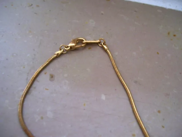 Schmuckset Halskette m. Kreuz Damenuhr Armreif elastisch goldfarben Modeschmuck 3