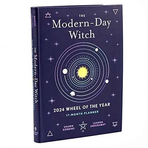 MODERNDAY WITCH CALENDAR 2024 Wheel of the Year 17Month Planner (The