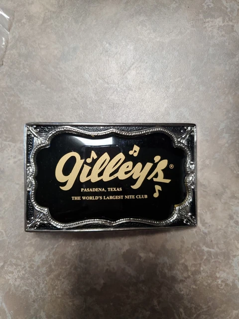 Gilley's belt buckle top
