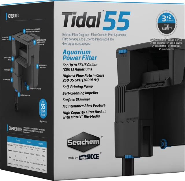 Seachem Tidal 55 Power Filter