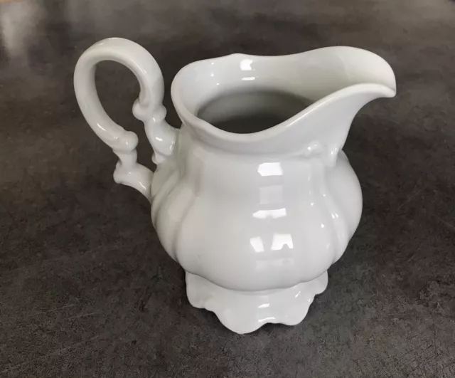 SAUCIÈRE En Porcelaine Blanche -HUTSCHENREUTHER Modèle Sylvia - Début XXème