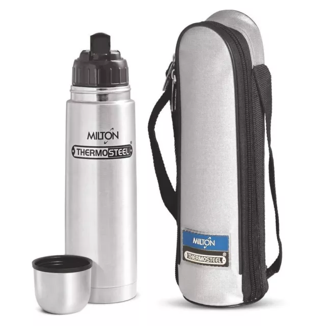 Milton Thermosteel Flask, 1000ml 24 Cold/Hot Vacuum Bottle Tea Coffee Mug 34oz