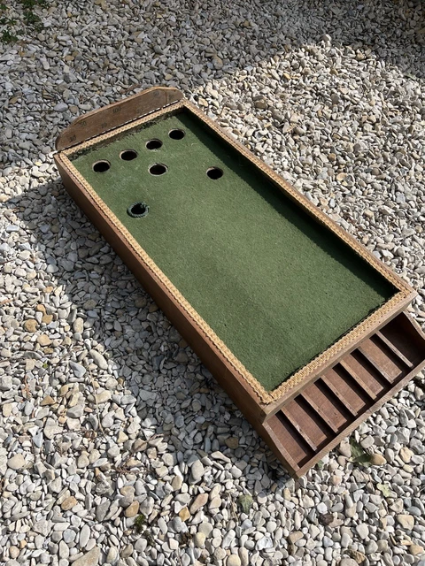 vintage ancien jouet plastique et métal flipper