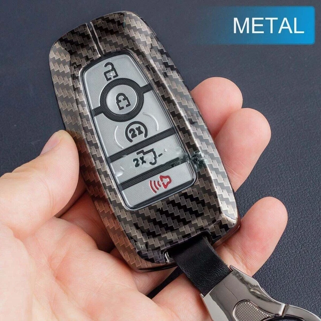 thumbnail interactive-video image 1 of Genuine Leather Smart Key Fob Cover For Ford Escape, F-150, F-250 Super Duty 1 of 3