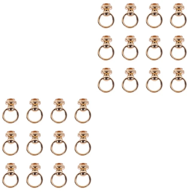 24 Pcs Nails Chicago Stud DIY Rivets Bag Buckle Screw