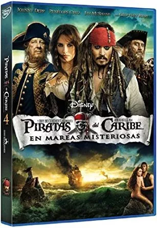 Piratas del Caribe en Mareas Misteriosas DVD (SP) (PO48078)