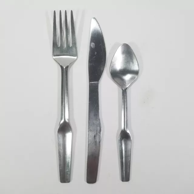 Silverware Flatware Air France Airlines 3 Piece Economy Set Knife Fork Spoon