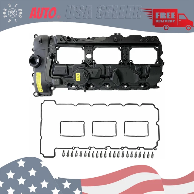 VALVE COVER W/ Gasket & Cap for BMW N55 135i 335i 535i 640i 740i X3 X5 ...
