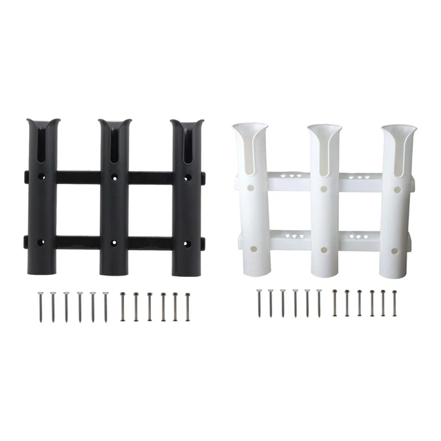 Fishing Pole Rack Fishing Gear 3 Tube Fishing Rod Holder for Car Truck Boats