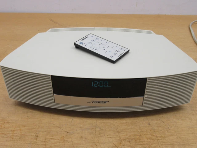 BOSE Wave Radio II w/ remote - Ivory - Works BOSE Wave Radio II w/ remote - Ivory - Works