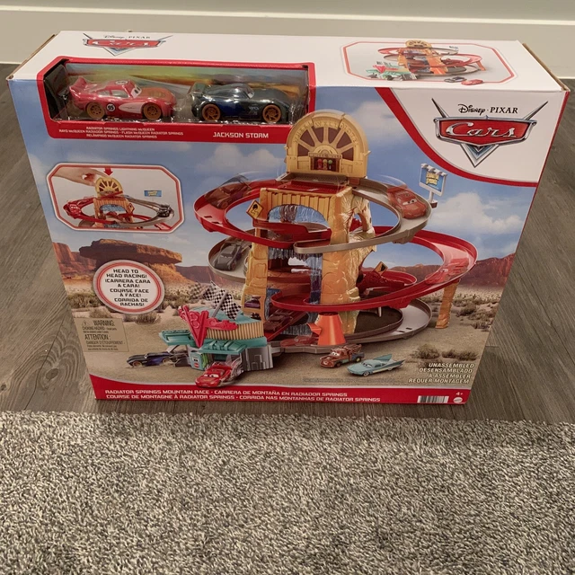 Disney Pixar Cars Radiator Springs Mountain Race Track Playset New 2021 Rare!