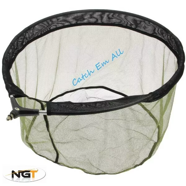 NGT 60cm Deluxe Pan Fishing Net Landing Net Match Carp Coarse Fishing Scoop Net