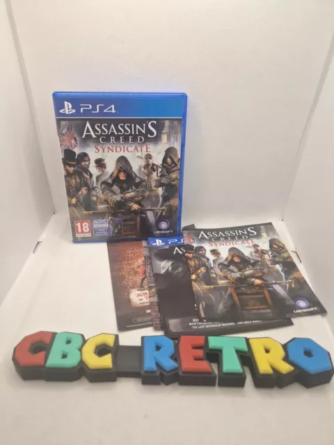 Assassin's Creed Syndicate (PS4 PlayStation 4) gioco con tutti gli inserti