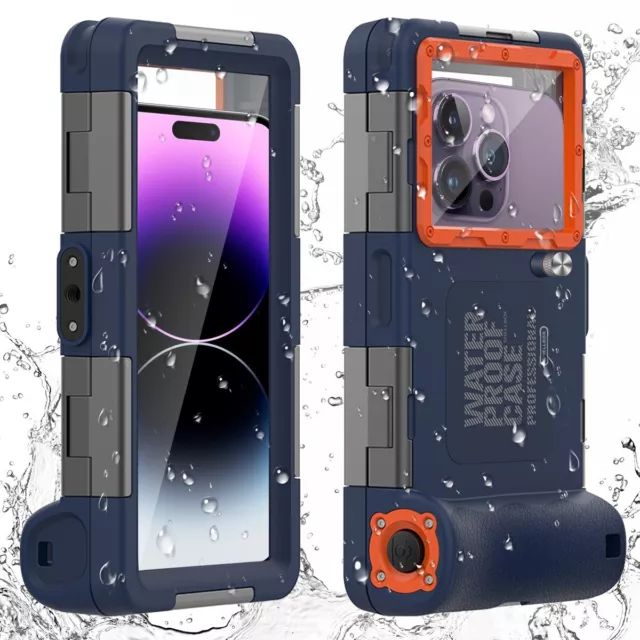 Waterproof Diving Case Cover For iPhone 15 14 Pro Max Samsung S23 S22 S21 Ultra