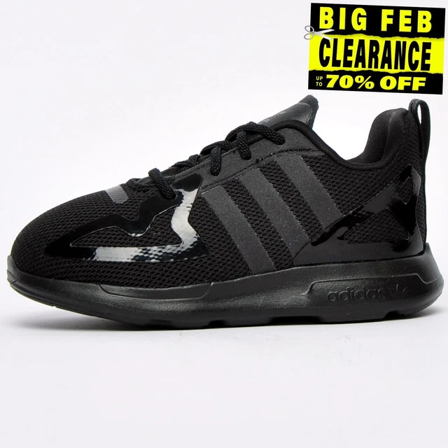 Originals zx flux junior trainers  core online black