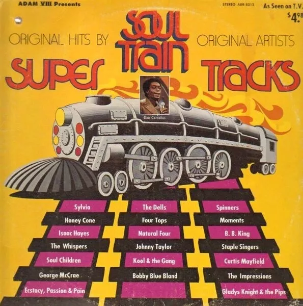 Isaac Hayes, The Dells, Curtis Mayfield a.o. Soul Train Super Tracks Vinyl LP