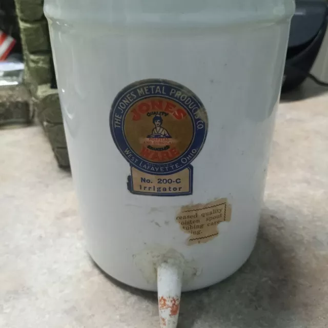 Jones Metal Products Company  No. 200-C Hospital and Surgical Irrigator