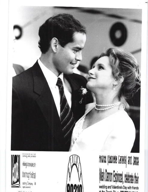 Gabrielle Carteris Mark Damon Espinoza "Beverly Hills 90210" TV Still