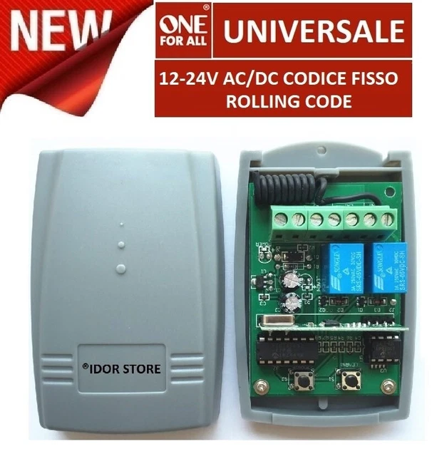 Commutateur du récepteur - Télécommande universelle pour ouvre porte de garage, Récepteur 433MHz