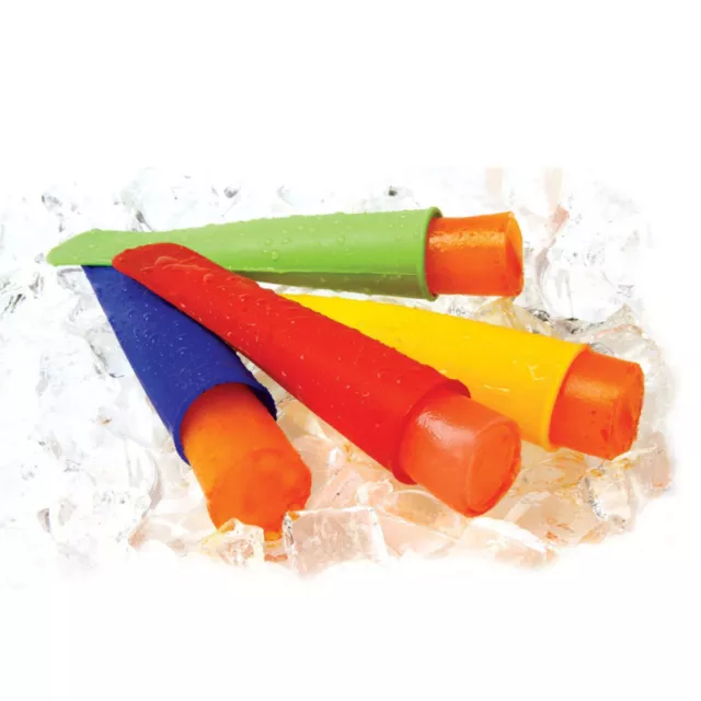 7 Colors Push up Ice Cream Lolly Silicone Yogurt Popsicle Mould for Kids