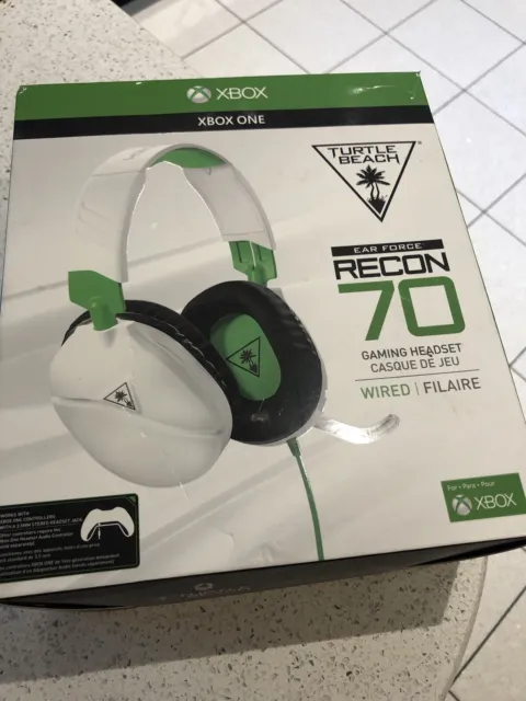 Turtle Beach Recon 70 Headset White - Console Xbox One Series X/S PS4/5