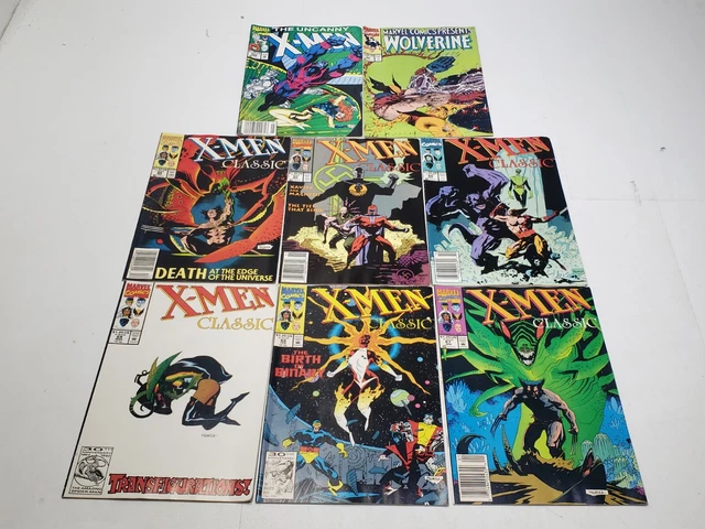 X-Men Classic Comic Lot of 6 #64-69 W/ Extras Wolverine #86 Uncanny X-Men #286