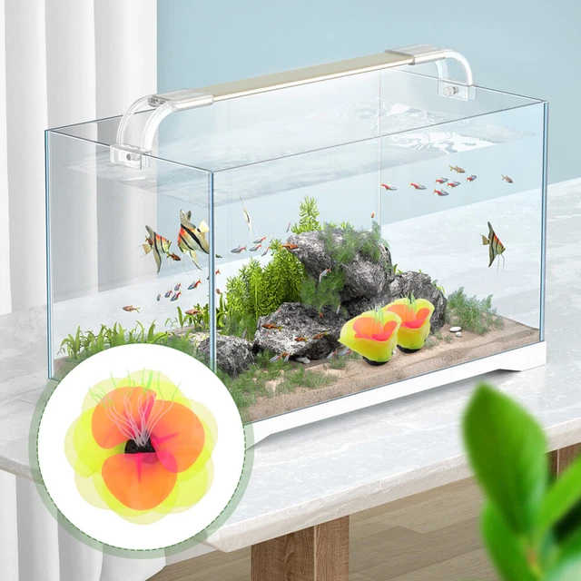 Butterfly Coral Aquatic Plants Fish Tank Decoration Luminous 10