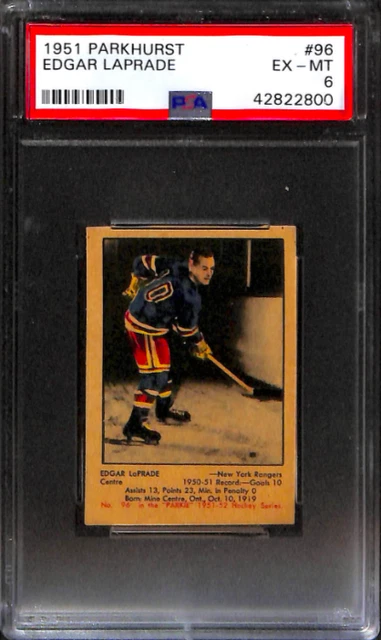 1951 PARKHURST #96 EDGAR LaPRADE PSA 6 42822800