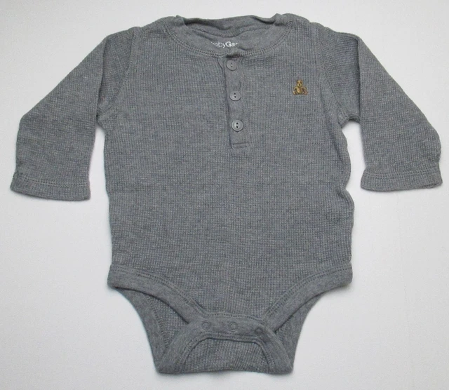 Infant Baby Boys 3-6 Months Baby Gap Gray Shirt