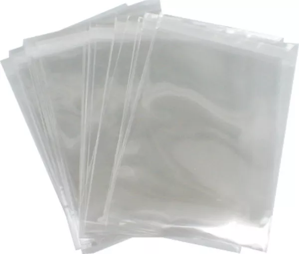 500x Clear Mailing Bags 9x12" / 229x305mm Postage Mail Packing Sacks Pouches