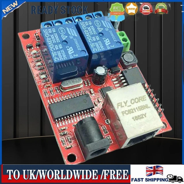 LAN Ethernet TCP/UDP Controller Module WEB Server Portable Use for Android APP